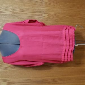 Mossimo - Hot Pink Scoop Neck blouse, Ladies XXL